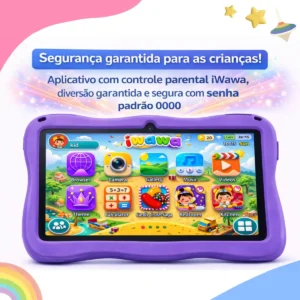 Tablet Milii Infantil 6gb 128gb 7 Android 15 Com Capa - Imagem 8