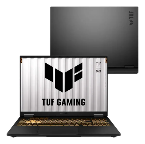 Notebook ASUS TUF Gaming F16 FX608JMR NVIDIA RTX 5060 Intel Core I5 14a 8GB RAM 512GB SSD Linux 16" LED FHD+ nível IPS Jaeger Gray RV261