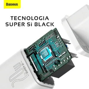 Baseus Carregador De Parede Turbo 20w Tipo-c + Cabo iPhone - Imagem 5