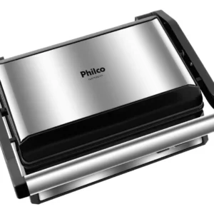 Grill E Sanduicheira PGR21PI Maxx Clean 1000W Cinza Philco - Imagem 4