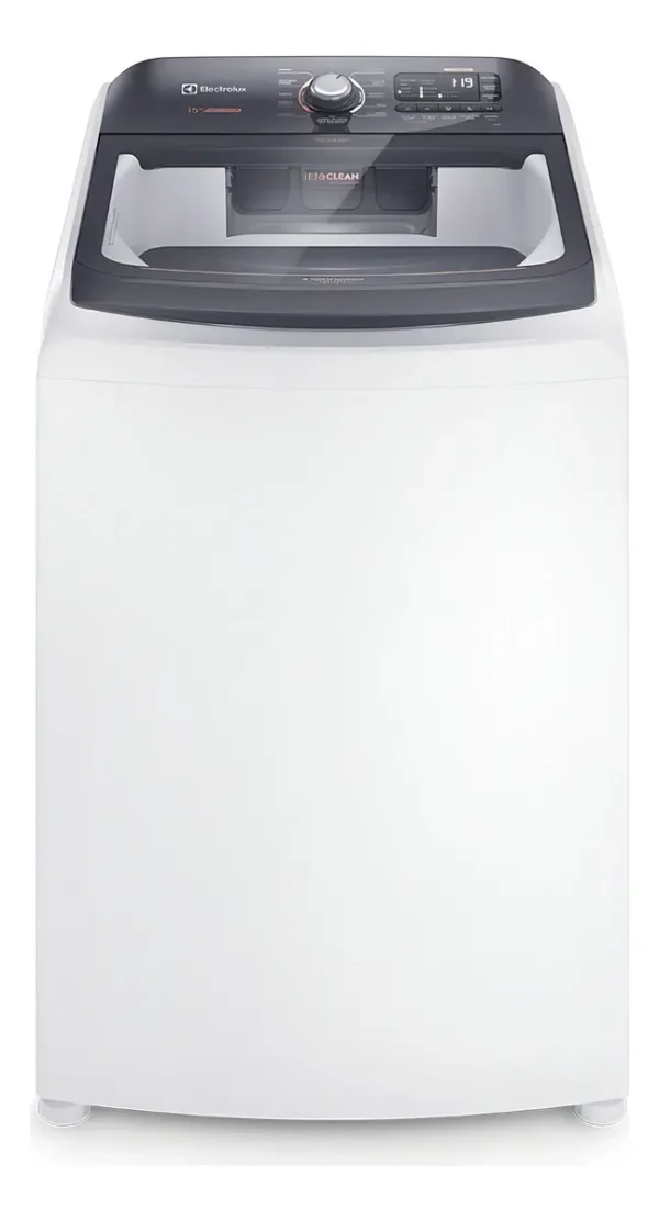 Máquina de Lavar 15kg Electrolux Premium Care com Cesto Inox, Jet&Clean e Time Control LEC15