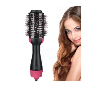 Escova Secadora 4 Em 1 Profissional 1200w Seca Alisa Modela Cabelo - Imagem 5
