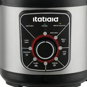 Panela De Pressão Elétrica Itatiaia Essencial 3l 700w Inox Preto - Imagem 3