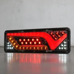 Par Lanterna Led Caminhão Traseira Seta Sequêncial 30 Cm Klx - Imagem 5