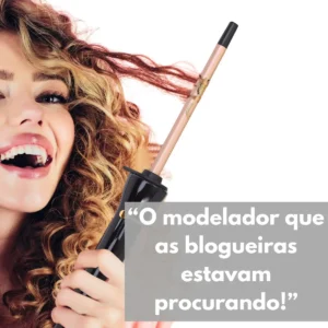 Hatteker Modelador Profissional 9 Mm Cerâmico Cachos Finos E Definido Cor Rose - Imagem 4