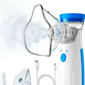 Inalador Portátil Nebulizador Usb Ou Pilhas Adulto Infantil - Imagem 1