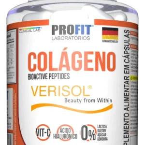 Colágeno Verisol 120 Cáps Com Ácido Hialurônico - Profit Sabor Sem sabor - Imagem 1