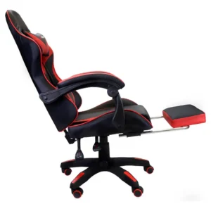 Cadeira Gamer Ergonômica Profissional Reclinável X-ray Cor Vermelho Material Do Estofamento Couro Sintético - Imagem 7