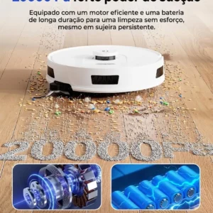 Robô Aspirador Redroad R11 Estação Automático Wi-fi 3 Em 1 - Imagem 7