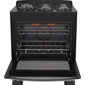 Fogão 5 Bocas Dako Diplomata Glass Style com Frente Espelhada Mesa de Vidro e Grill com Timer e Tripla Chama Bivolt - Imagem 7