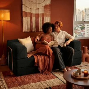 Sofa Cama Flowin Modular Cotelê Retrátil Vai Na Caixa Inflow - Imagem 6