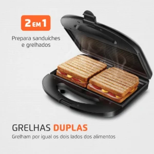 Sanduicheira Mondial Master Grill Mondial 750W S-20 - Imagem 3