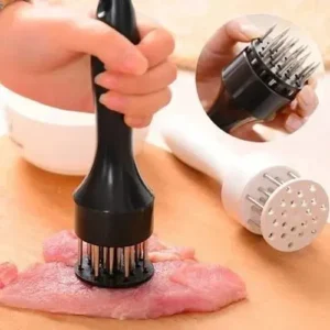 Amaciador De Carne Manual Churrasco Furador Bife Carne Cor Preto - Imagem 6