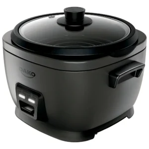 Panela De Arroz Elétrica Dako 700w Com 4 Litros 10 Xícaras Cinza - Imagem 3
