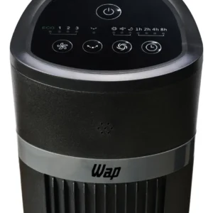 Ventilador Torre AIR SILENCE WAP Silencioso Oscilante com Controle Remoto 4 Velocidades e Desligamento Automático - Imagem 3