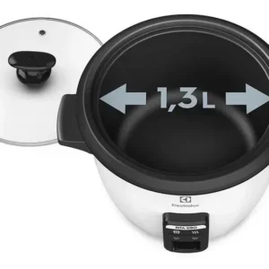 Panela de Arroz Elétrica Electrolux 1,3L Efficient RCB50 Frequência 60 Hz Branca - Imagem 6