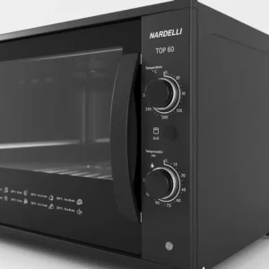 Forno Elétrico De Bancada Nardelli 60litros Top60 Black Cor Preto - Imagem 5
