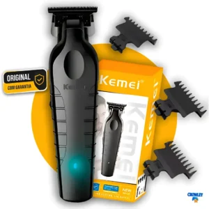 Máquina De Acabamento Corta Cabelo Profissional Kemei 2299 P - Imagem 1