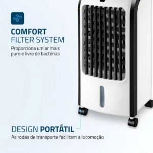 Climatizador Flash Air Mondial Branco/preto 80w Cl-03 - Imagem 4