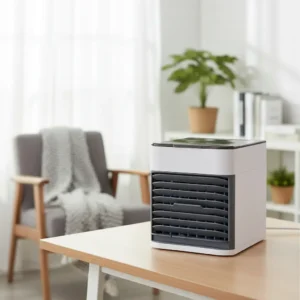 Mini Ar Condicionado Portátil Umidificador - Imagem 8
