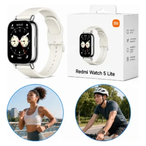 Relógio Smartwatch Redmi Watch 5 Active Lite Xiaomi Branco Gold Prateado - Imagem 1