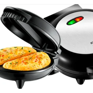 Omeleteira Inox Elétrica 750w Gourmet 2 Divisões 220v Lenoxx - Imagem 4