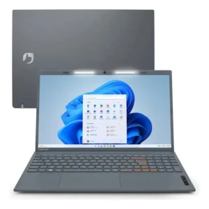 Notebook Positivo Vision C15 Lumina Bar Celeron 4gb 128gb Emmc Tela 15 Hd Antirreflexo Windows 11 Tecla Link Cinza - Imagem 1