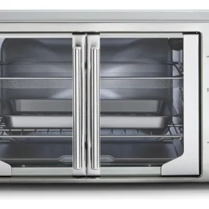 Forno E Fritadeira Sem Óleo Oster 42l French Door 2 Em 1 Cor Prateado - Imagem 3