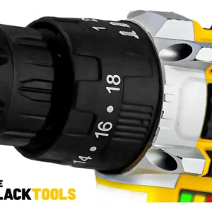 Parafusadeira E Furadeira Impacto The Black Tools Tb-21pw 3/8 Cor Amarelo Frequência 50/60 Hz - Imagem 5
