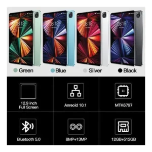 K Tablet Inteligente Android 11pro 12+512gb De 10 Polegadas - Imagem 2