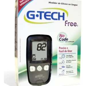 Kit medidor de glicemia completo para G-tech Free - Imagem 1