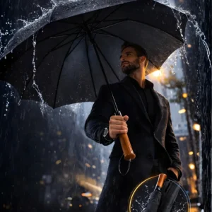 Guarda Chuva Sombrinha Automático Grande Reforçado Premium - Imagem 1