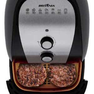Britânia air fryer BFR51 5,5L antiaderente gold potência de 1500w cor preto - Imagem 1