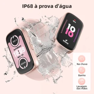 Relógio Inteligente Bettdow FB048 Smartband Rosa Prova D'Água - Imagem 3