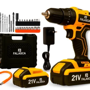 Parafusadeira E Furadeira A Bateria Pf21b2 21v Com Duas Baterias F02 4979 - Falasca - Imagem 1