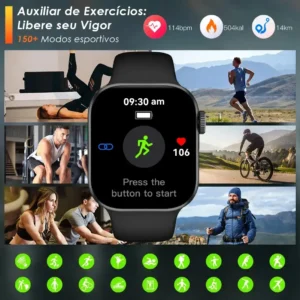 Smartwatch Auarfit A11t-mini 1.75 Com Bluetooth E Whatsapp - Imagem 5