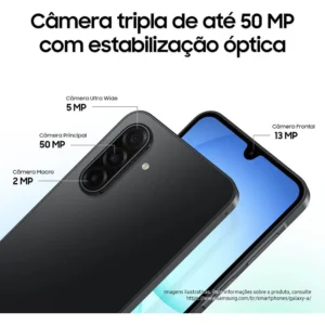 Celular Samsung Galaxy A17 5g Com Ia, 128gb, 4gb Ram, Câm De 50mp, Tela De 6.7 , Nfc, Ip54 - Preto - Imagem 6
