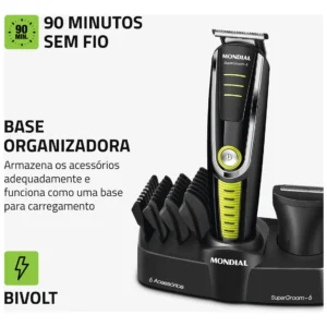 Aparador de Pelos Super Groom 06, Mondial 6W BG-04 - Imagem 7