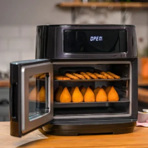 Fritadeira Elétrica Wap Air Fryer Oven Digital Black Inox 12 Litros com Revestimento Antiaderente - Imagem 6
