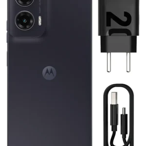 Smartphone Motorola Moto G35 5g - 128gb 12gb (4gb Ram+8gb Ram Boost) E Camera 50mp Com Ai Nfc Tela 6.7 Com Superbrilho - Grafite - Vegan Leather - Imagem 4