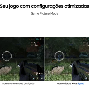 Monitor Gamer Samsung 27" FHD,120 Hz, HDMI, Preto, S3 - Imagem 8