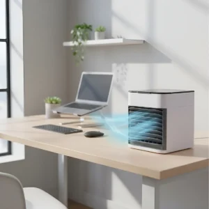 Mini Ar Condicionado Portátil Umidificador - Imagem 6