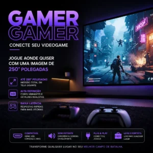 Projetor Portátil 4k Hd Android 11.0 Smart Wifi 5g Bluetooth - Imagem 6