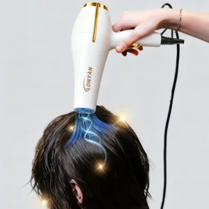 Secador De Cabelo Profissional Íon 1200w Com Concentrador - Imagem 8