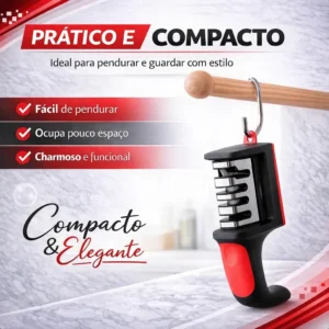 Afiador E Amolador De Facas E Tesouras 4 Em 1 Profissional Vermelho Ou Amarelo Pedra Afia Amola E Alinha Lâminas Ideal Cozinha Churrascaria Churrasco Fácil De Usar Portátil Alta Qualidade Durável Inox - Imagem 4