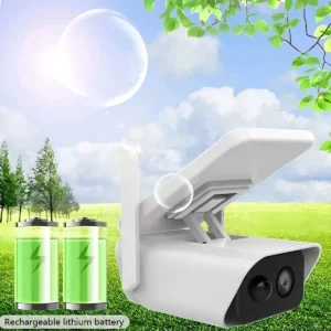 Câmera Ip Bullet Segurança Wifi Ip66 Energia Solar Full Hd Cor Branco - Imagem 5