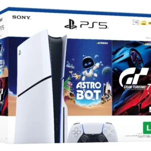 Console Playstation®5 Slim Disk - Pacote Astro Bot E Gran Turismo 7 Branco - Imagem 1