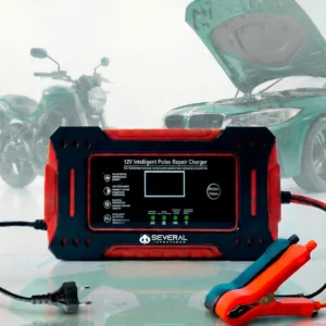 Carregador Inteligente De Bateria Automotiva Several Importados 12v Portátil Rápido Para Carro Moto E Veículos Several - Imagem 1