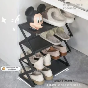 Sapateira Organizador 4 Prateleiras Regulavel Multi Uso Top - Imagem 4
