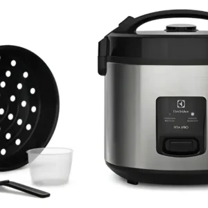 Panela de Arroz Elétrica Electrolux por Rita Lobo 3,5L Inox Efficient 2 em 1 ERC20 - Imagem 2
